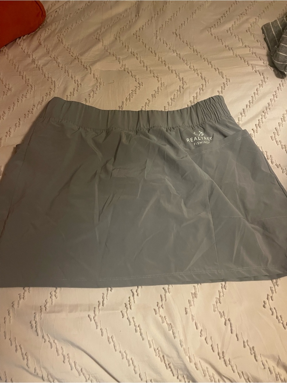 Realtree Women's Slate Gray Athletic Mini Skirt